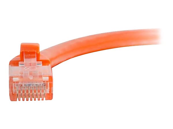 C2G 30ft Cat6 Snagless Unshielded (UTP) Ethernet Network Patch Cable - Orange - Patch cable - RJ-45 (M) to RJ-45 (M) - 30 ft - UTP - CAT 6 - snagless, stranded - orange