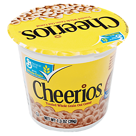 Cheerios® Cereal-In-A-Cup, 1.3 Oz, Box Of 6