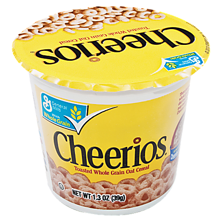 Cheerios® Cereal-In-A-Cup, 1.3 Oz, Box Of 6