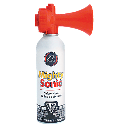 Falcon® Mighty Sonic Lightweight Safety Horn, 8 Oz.