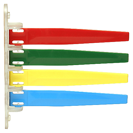 Unimed Exam Room Status Signal Flag, Assorted Colors