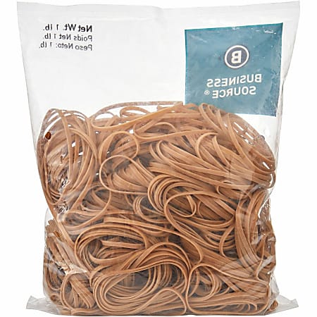 Business Source Quality Rubber Bands - Size: #32 - 3 Business Source Quality Rubber Bands - Size: #32 - 3