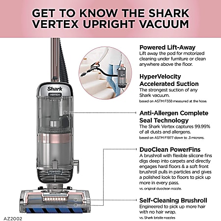 Shark Ultra Lightweight Bagless Upright Vacuum Cleaner CopperGray - Office  Depot