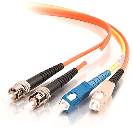 C2G 5m SC/ST 62.5/125 Mode-Conditioning Fiber Patch Cable - Orange - SC Male - ST Male - 16.4ft - Orange