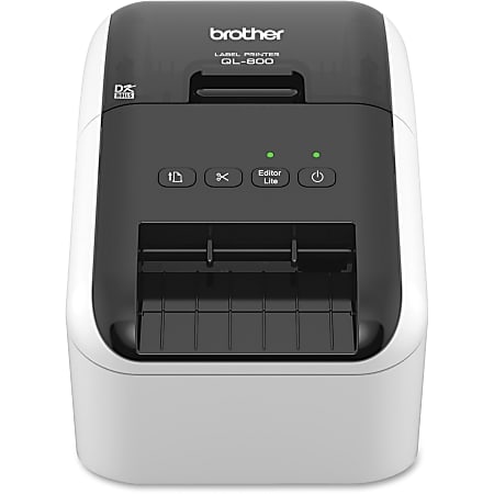 forholdsord Bestemt excitation Brother QL 800 High Speed Professional Label Printer - Office Depot