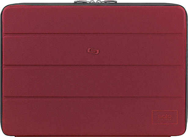 Solo New York Bond 15.6" Laptop Sleeve, Red