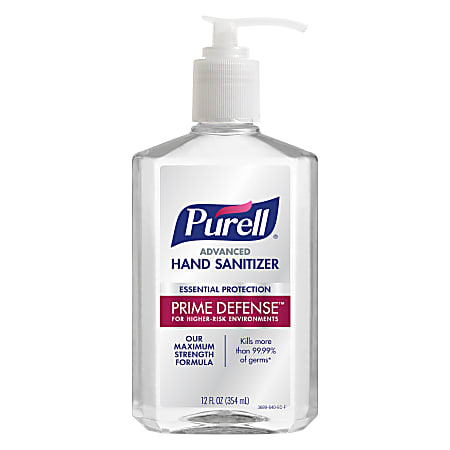 PURELL PRIME DEFENSE™ Advanced Hand Sanitizer, 12 fl