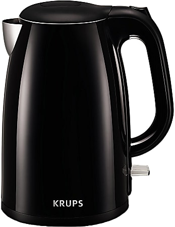 Krups BW260850 1.5L Cool-Touch Electric Kettle, Black