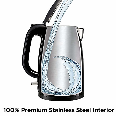 Krups Stainless Steel 7-Cup Cordless Electric Kettle at