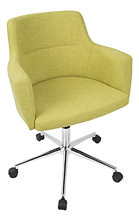 Lumisource Andrew Office Chair, Lime Green