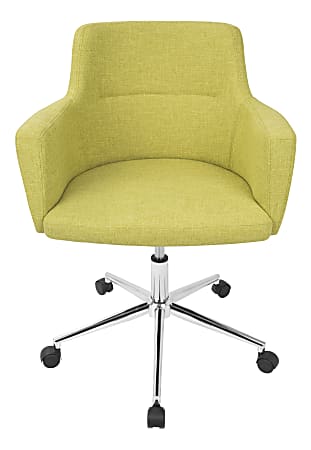 Lumisource Andrew Office Chair Lime Green Office Depot