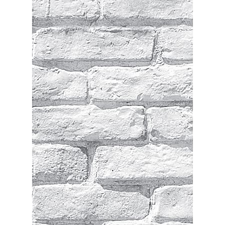 Teacher Created Resources Better Than Paper Bulletin Board Paper Rolls, 48" x 12', White Brick, Pack Of 4 Rolls
