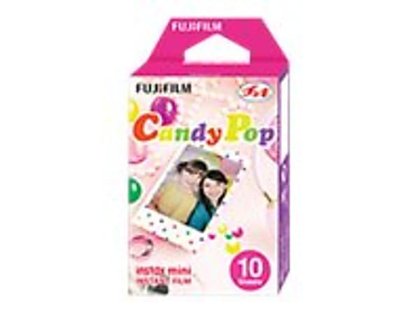 Fujifilm Instax Mini Candy Pop - Color instant film - ISO 800 - 10 exposures