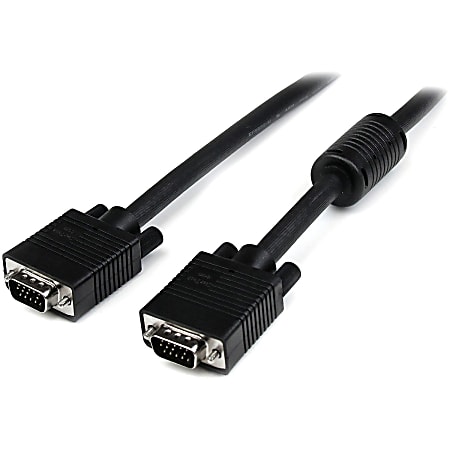 StarTech.com Coax High Resolution VGA Monitor Cable - Connect your VGA monitor with the highest quality connection available - MXT101MMHQ25