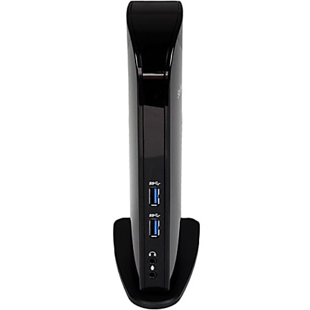 StarTech.com Universal USB 3.0 Laptop Docking Station - DVI with Audio and Ethernet - 6 x USB Ports - HDMI - Speakers
