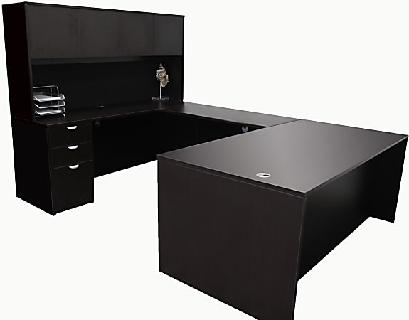 Boss Office Products Holland Series Executive U-Shape Desk