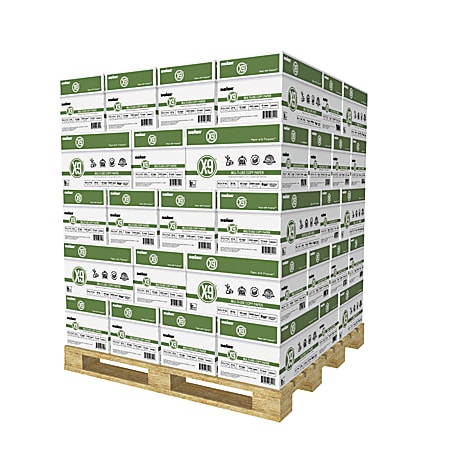 Pallet of copy paper 2025