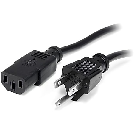 StarTech.com Computer Power Cord - 10 ft. - 10 Pack - Replacement Computer Power Cable - NEMA 5 15p to c13 Power Cord (PXT1011010PK)