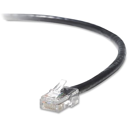 Belkin Cat5e Patch Cable - RJ-45 Male Network - RJ-45 Male Network - 5ft - Black