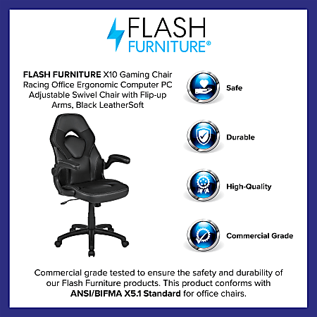 Flash furniture x10 gaming chair top