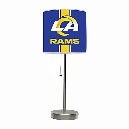 Imperial NFL Table Accent Lamp, 8”W, Los Angeles Rams