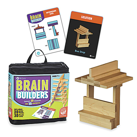 MindWare KEVA® Brain Builders Set, Multicolor, Grades 1 - 8