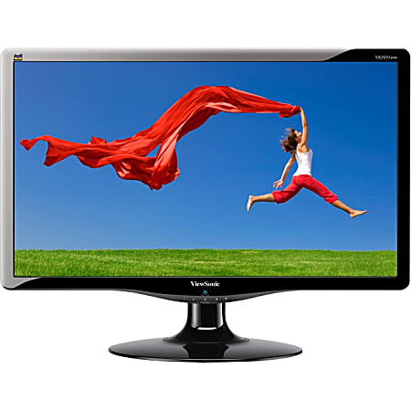 ViewSonic® VA2431wm 23.6" Widescreen LCD Monitor, Black