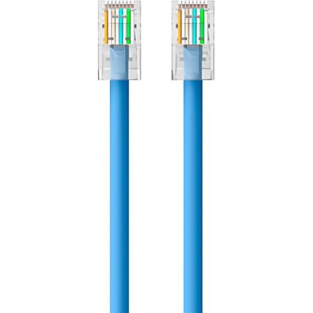 Belkin Cat5e Patch Cable - RJ-45 Male Network - RJ-45 Male Network - 1ft - Blue