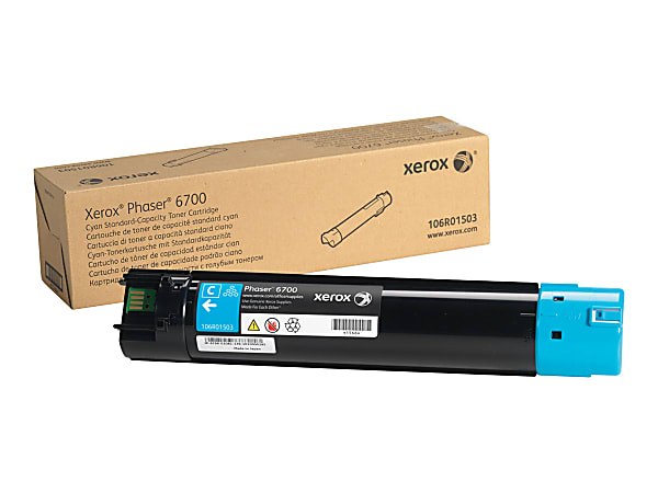 Xerox® 6700 Cyan Toner Cartridge, 106R01503
