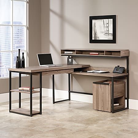 L shaped sauder deals desk