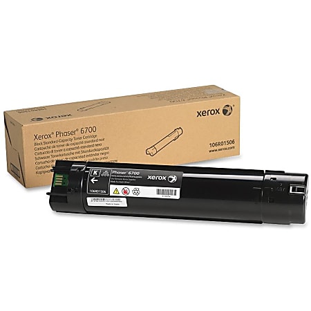Xerox® 6700 Black Toner Cartridge, 106R01506