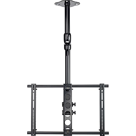 Sanus VisionMount LC1A Tilt & Swivel Ceiling Mount - 175 lb - Black