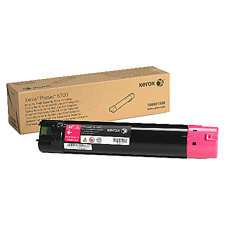 Xerox® 6700 Magenta High Yield Toner Cartridge, 106R01508