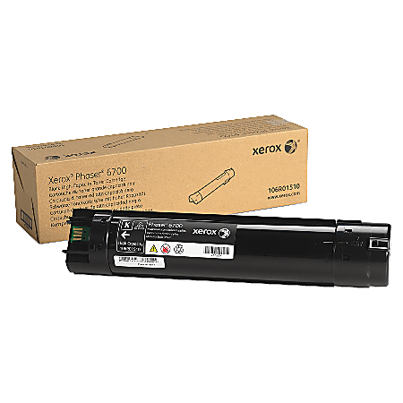 Xerox® 6700 Black High Yield Toner Cartridge, 106R01510