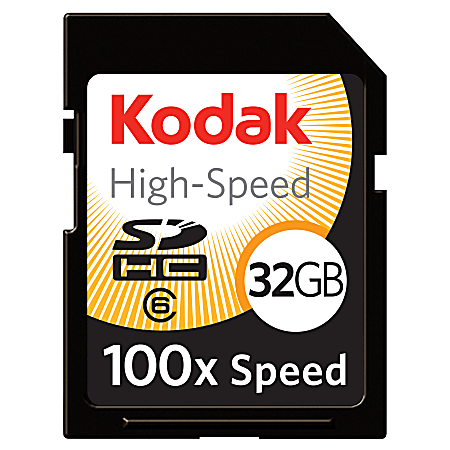 Kodak® SDHC High-Speed Memory Card, 32GB