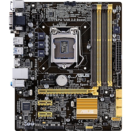 Asus B85M-G R2.0 Desktop Motherboard - Intel Chipset - Socket H3 LGA-1150