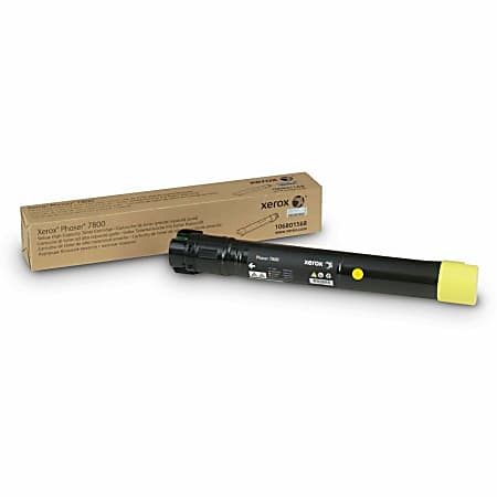 Xerox® 7800 Yellow High Yield Toner Cartridge, 106R01568