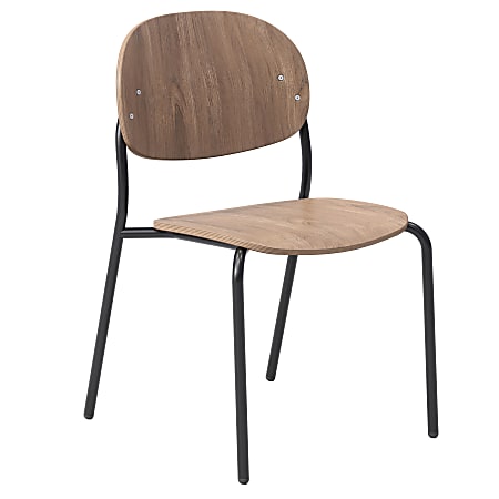 KFI Studios Tioga Guest Chair, Beech/Black