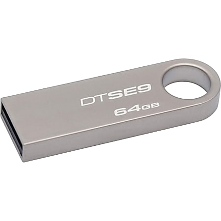 Kingston 64GB DataTraveler SE9 USB 2.0 Flash Drive