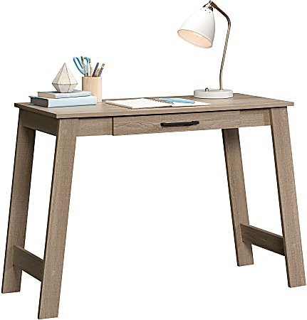 Sauder Beginnings 44 W Writing Desk Table Summer Oak Office Depot