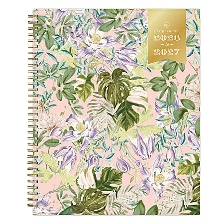 Planning Calendar DD Palmetto Blush PP 8.5x11 AY26&ndash;27 W/M