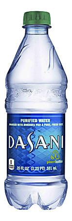 Dasani Water 20 Oz. Bottle - Office Depot