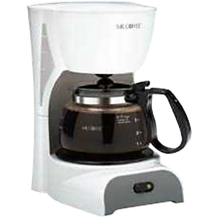 Mr. Coffee 4 Cup Coffeemaker White - Office Depot