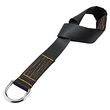 Ergodyne Squids® 3175 Accessory Anchors, 23-1/2", Black, Pack Of 6 Anchors