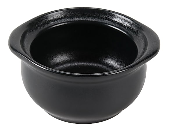 Foundry™ Onion Soup Bowls, 12 Oz, Black, Pack Of 12 Bowls