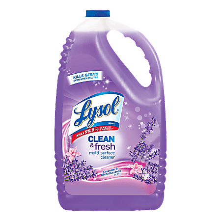 Lysol® Clean & Fresh Multi-Surface Cleaner, Clean & Fresh Lavender Orchid Scent, 144 Oz Bottle