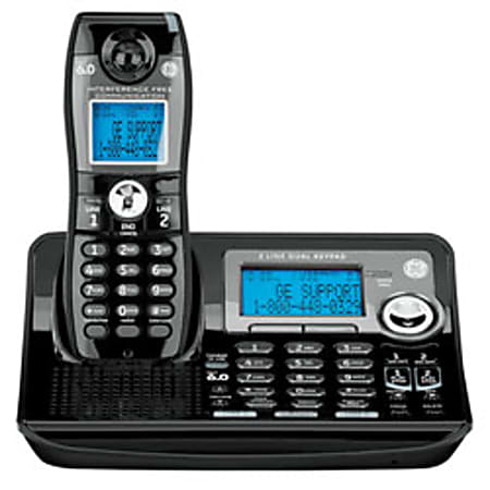 GE Cordless Phone with Answering Machine Single Line 900 MHZ, 26992GE1-A