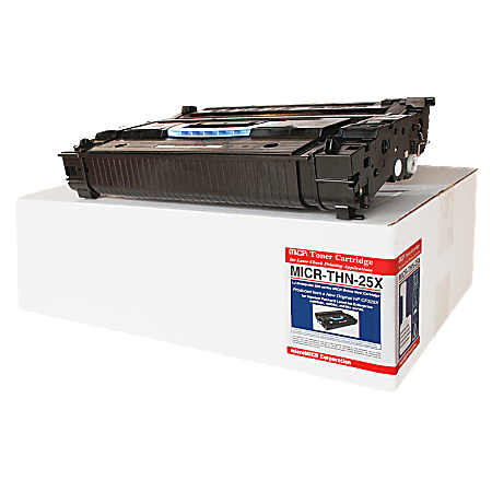microMICR THN-25X - Black - compatible - MICR toner cartridge (alternative for: HP 25X) - for HP LaserJet Enterprise M806dn, M806x+; LaserJet Enterprise Flow MFP M830z