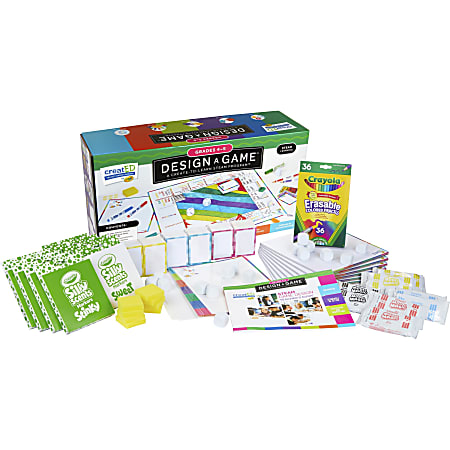 Crayola STEAM Design A Game Kit Grades 4 5 - Office Depot