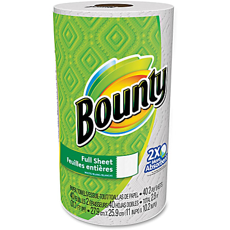 Bounty Full Sheet Paper Towels
